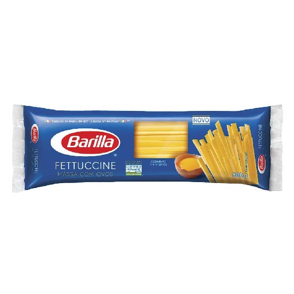 MAC BARILLA C/OVOS 500G FETTUCCINE