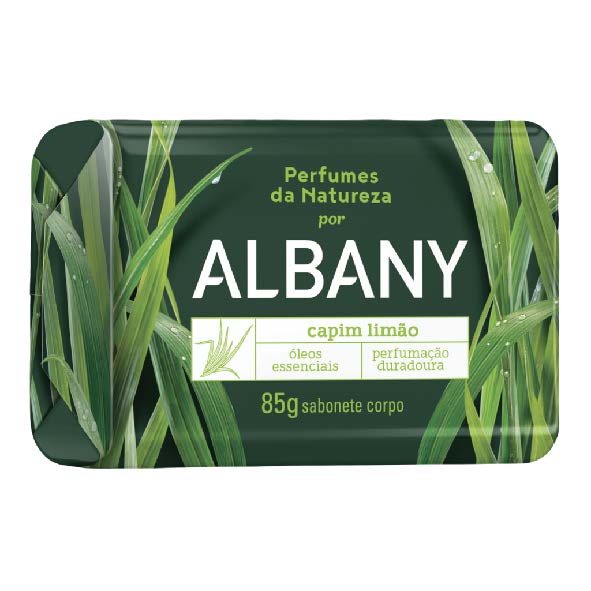 SABONETE ALBANY 85G CAPIM LIMAO