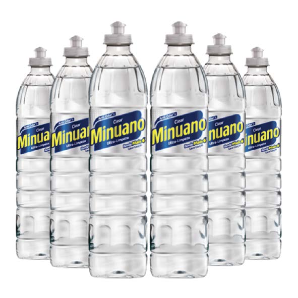DET LIQ MINUANO 500ML CLEAR