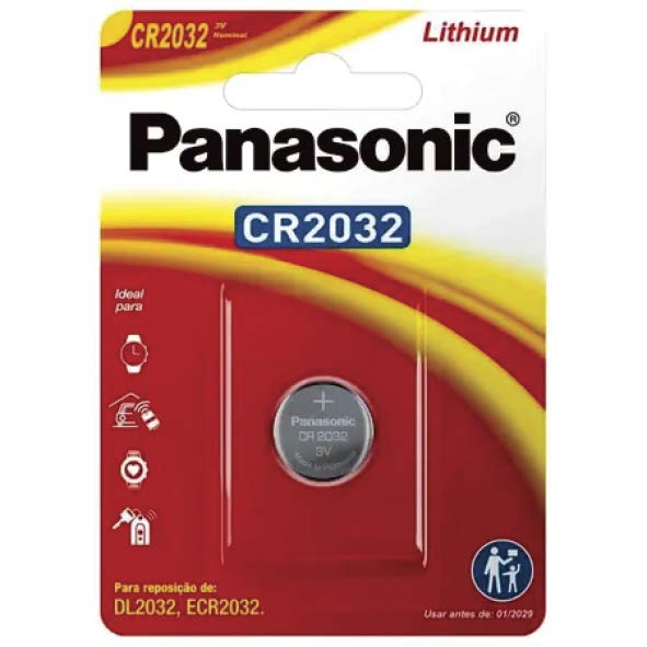 BATERIA PANASONIC DE LITIO 2032 RF CR2032/1B100