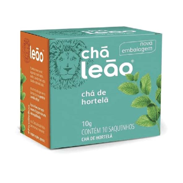 CHA LEAO 10G 10SQ HORTELA