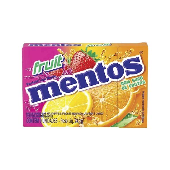 MENTOS SLIM BOX 24,1G FRUTAS