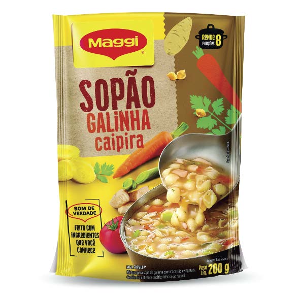 SOPAO MAGGI GALINHA CAIPIRA