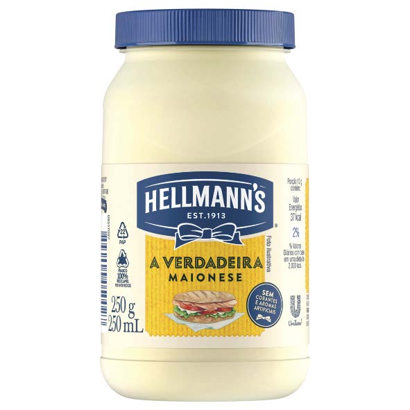 MAIONESE HELLMANNS 250G