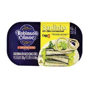 SARDINHA ROBINSON CRUSOE OLEO 84G
