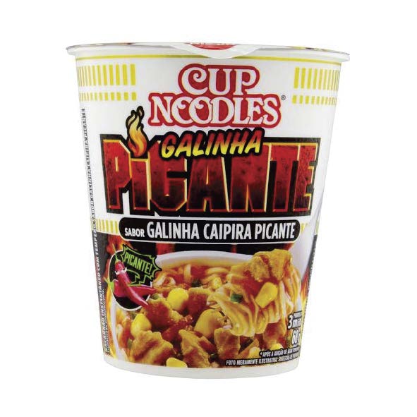  CUP NOODLES 68G QJ NACHO GALINHA CAIPIRA PICANTE