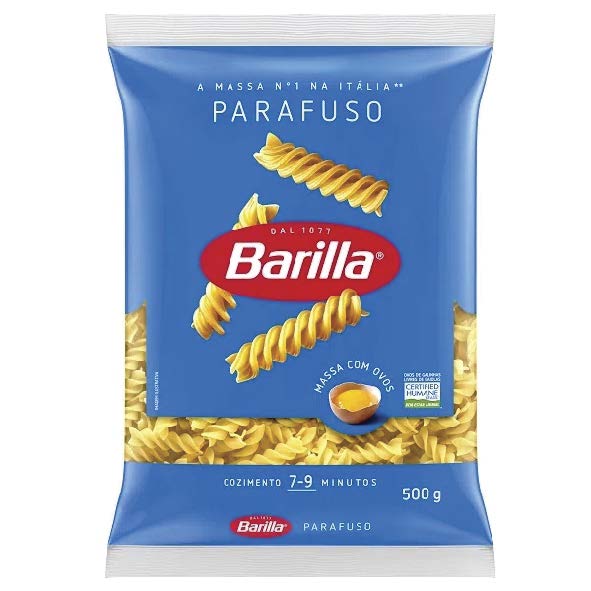 MACARRÃO PARAFUSO BARILLA 500G