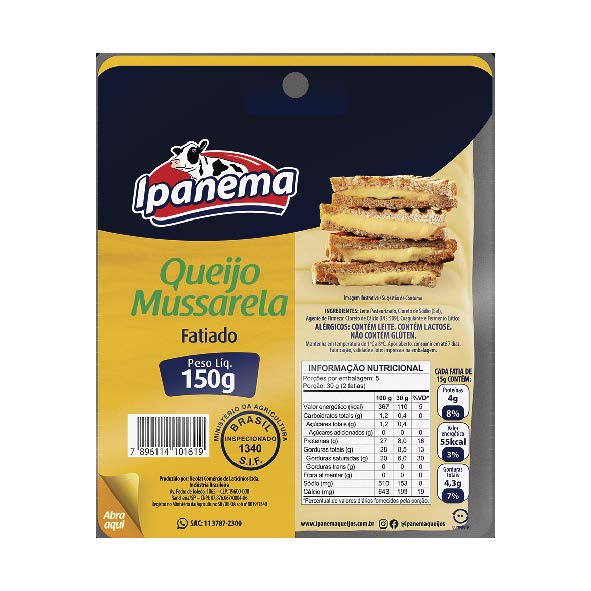 QJ T MUSS IPANEMA FAT 150G