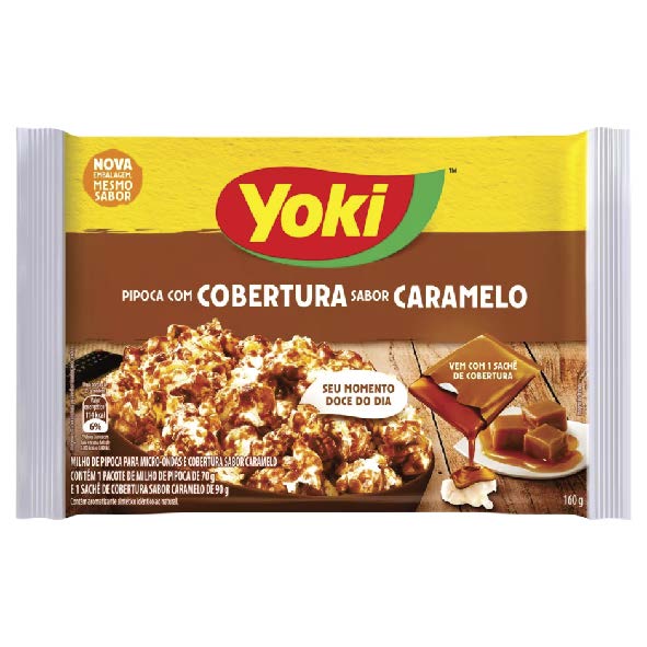 PIP POPCORN CARAM YOKI 160g
