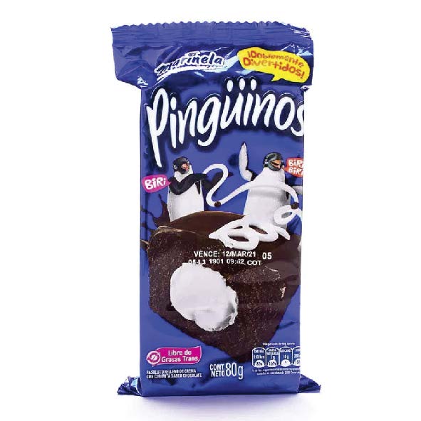 Pinguinos 2p 80g