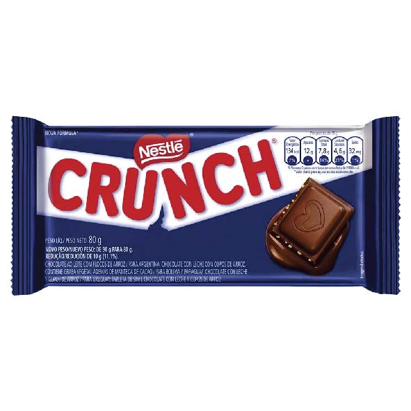 TABLETE CRUNCH 80G NESTLE