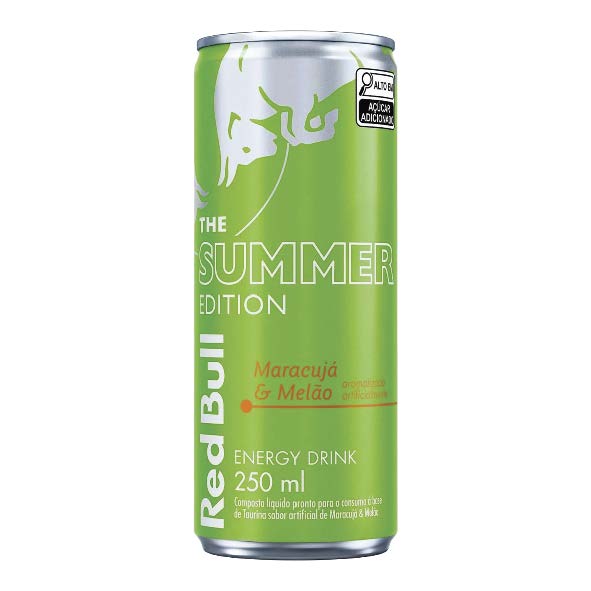 RED BULL SUMMER MARACUJA E MELAO LATA 250ML