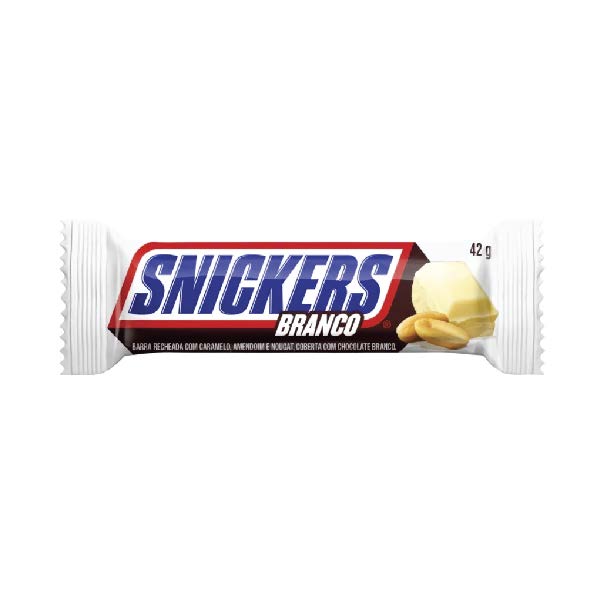 CHOCOLATE SNICKERS BRANCO 45G