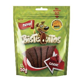 PETISCO DOG BISTEQUITOS CARNE BIFINHO 50G