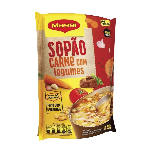 SOPAO MAGGI CARNE/MAC/LEGUMES