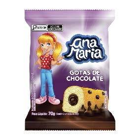 BOLINHO ANA MARIA 70G GOTAS DE CHOC