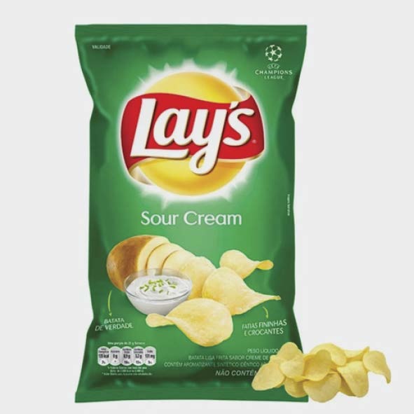 SALG.ELMA CHIPS LAYS CEBOLA