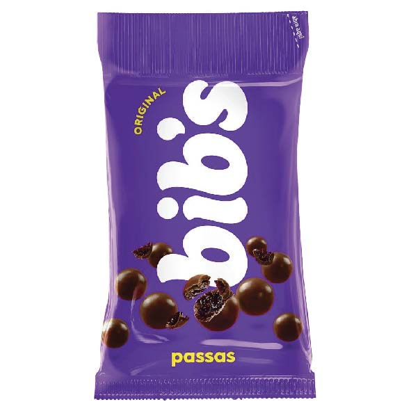 CONFEITO BIBS SACHE 40G PASSAS