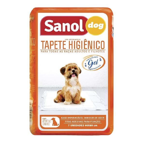 TAPETE HIG.P/CAES SANOL DOG 80X60CM