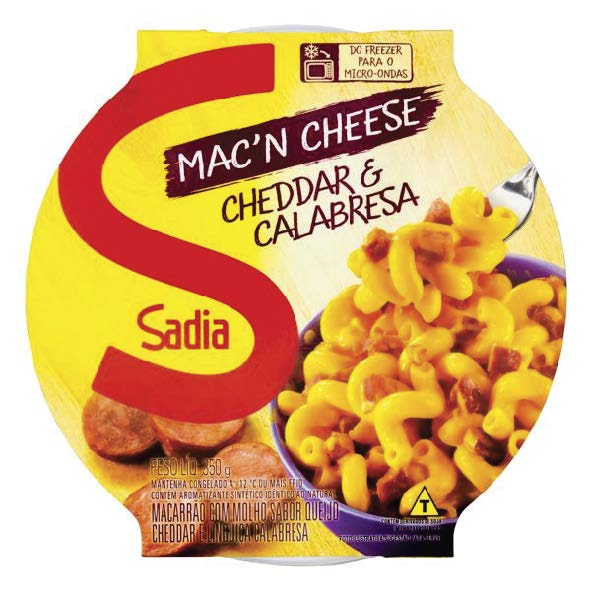MAC N CHEESE SADIA CHEDDAR CAL 300G