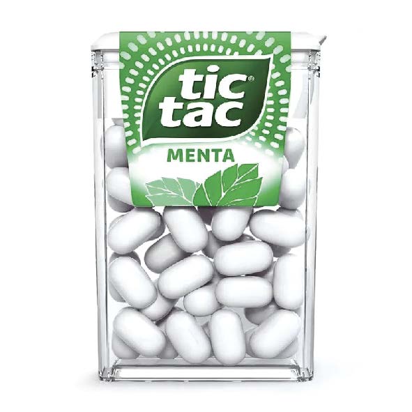 PASTILHAS TIC TAC 14,5G MENTA FERRERO