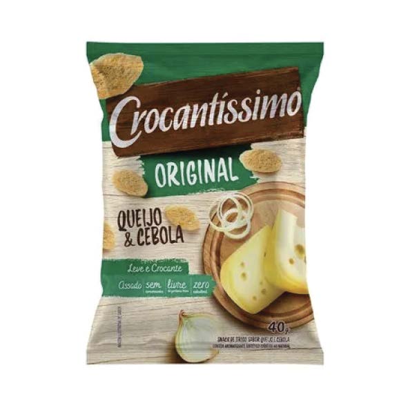 Crocantissimo Queij Ceb 40g