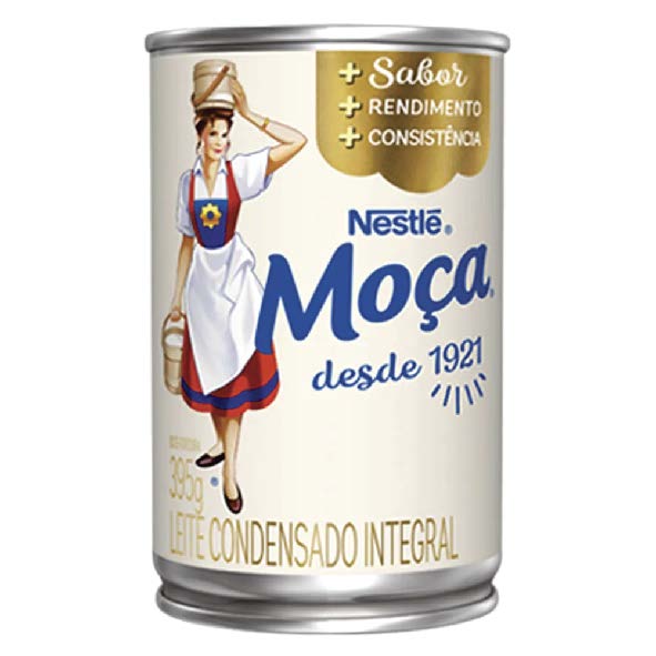 LEITE CONDENSADO MOÇA  LATA 395G