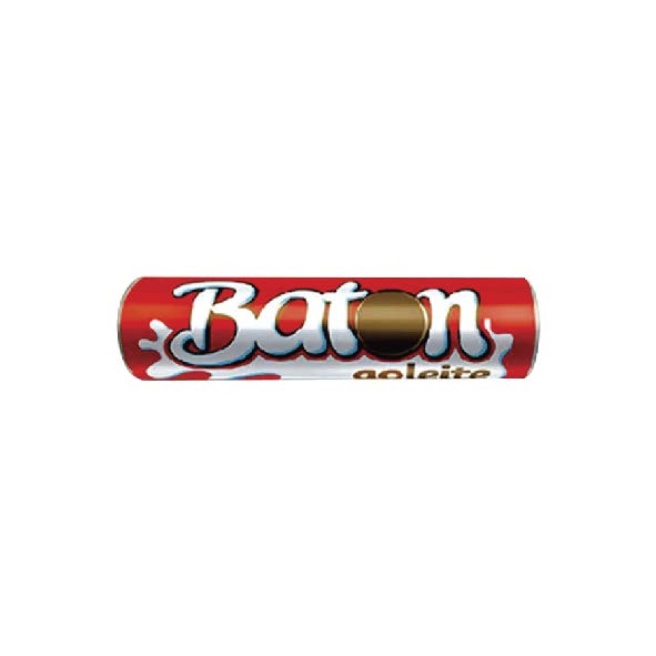 CHOC. BATON GAROTO AO LEITE 16G