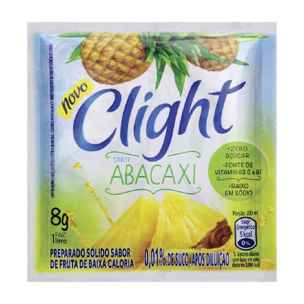 PO P/REFRESCO CLIGHT 8G ABACAXI