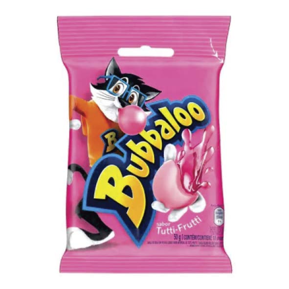 CHIC BUBBALOO BAG C/10 TUTTI FRUTTI 50G