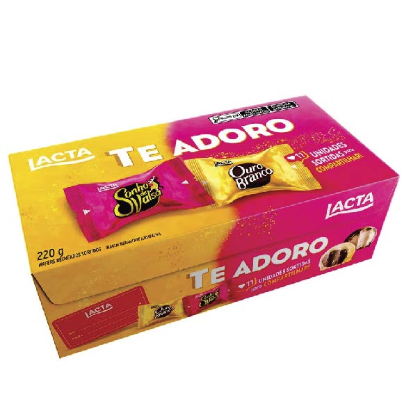 CX BB SONHO/OURO DIVERSOS 220G LACTA