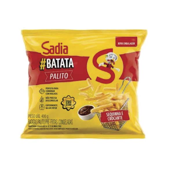 BATATA PALITO PRE-FRITA CONG PT 400G SD