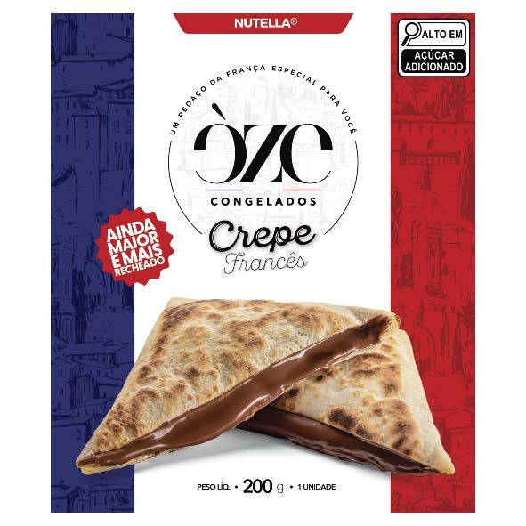 CREPE CONGELADO NUTELLA