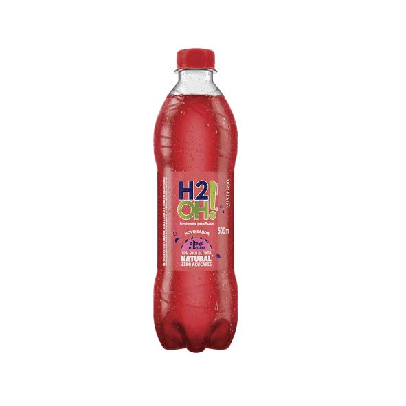 H2OH PITAYA E LIMAO PET 500ML