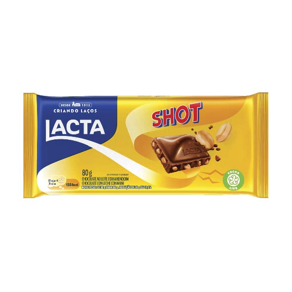TABLETE SHOT 80G LACTA