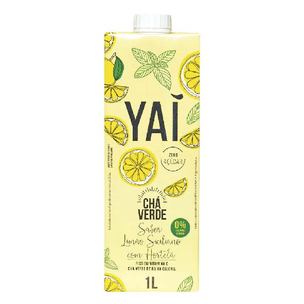 CHA VERDE YAI 1L LIMAO SICILIANO