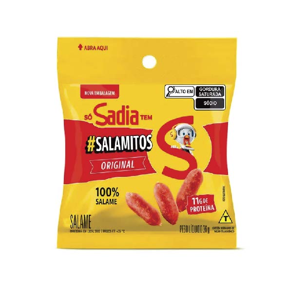 SALAME SNACK SECO 36G SD