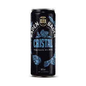 CERVEJA BADEN PILSEN CRISTAL LA 350ML