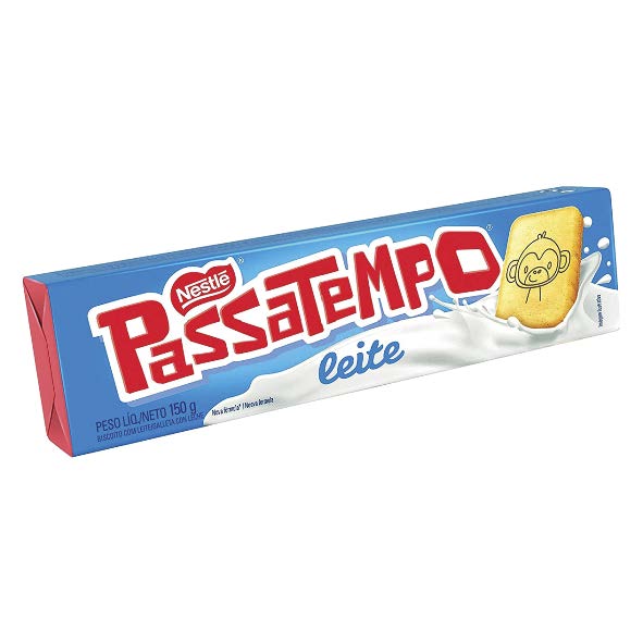 BISC PASSATEMPO 150G LEITE