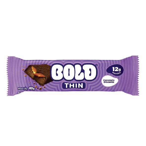 BOLD THIN CARAMELO CROCANTE