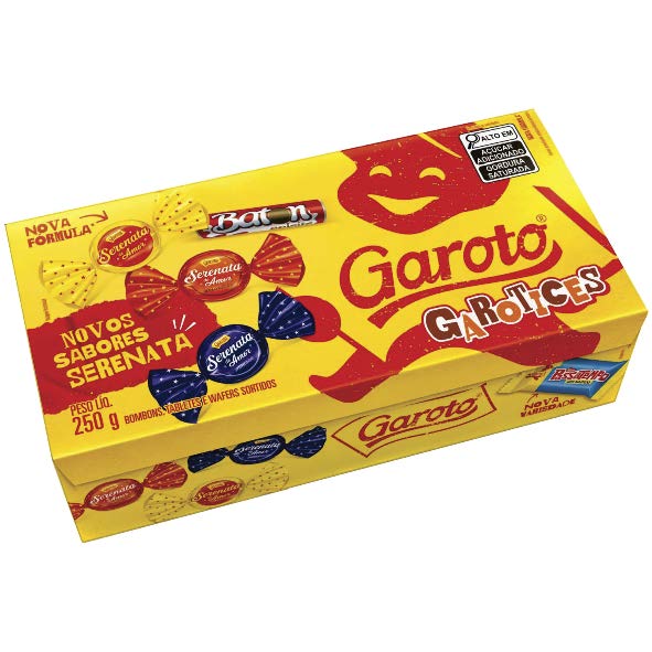 CX BOMBOM 250G GAROTO