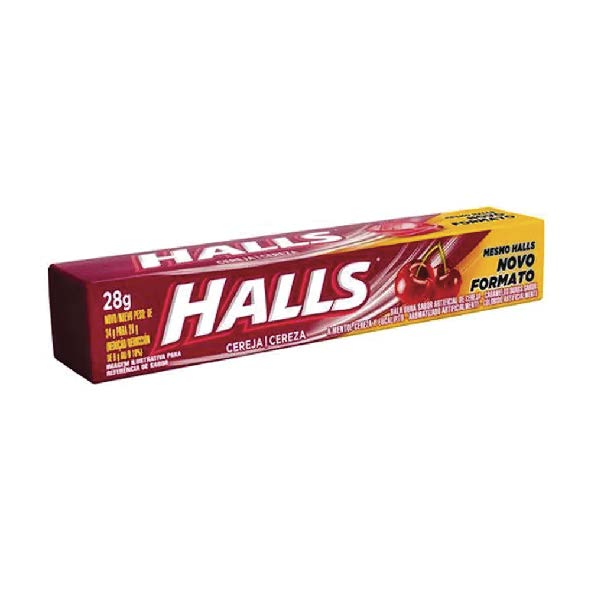 DROP'S HALLS Cereja 28G