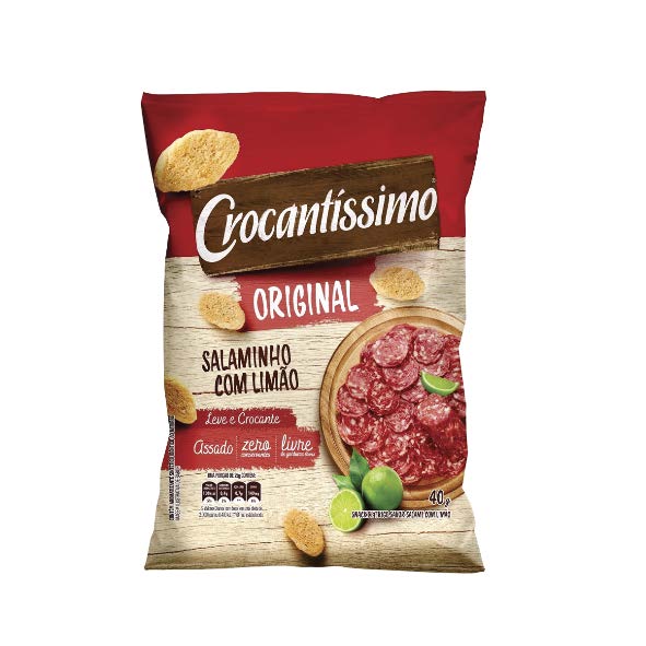 Crocantissimo Salame Lim 40g