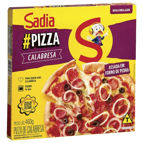 PIZZA SADIA 460G CALAB