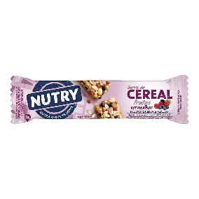 BARRA CEREAIS FRUTAS VERM NUTRY 22G