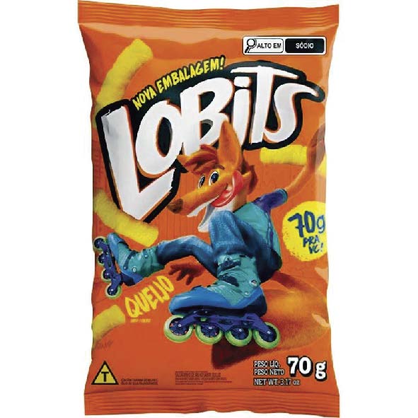 SALG MILHO LOBITS MAX 70G QJO PALITO