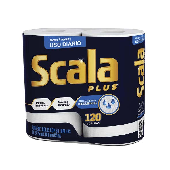 TOALHA PAPEL SCALA PLUS 60FLS
