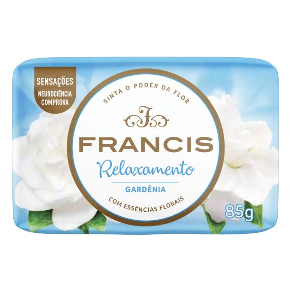 SABONETE FRANCIS SUAVE 85G AZUL