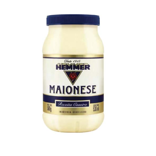 HEMMER MAIONESE RECEITA CASEIRA POTE PLASTI
