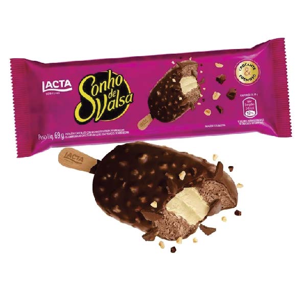 Lacta Sonho de Valsa Picole  69g